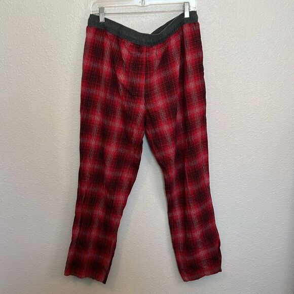 Eddie Bauer Plaid 100% Cotton Lounge Pant Size Large - Picture 7 of 7